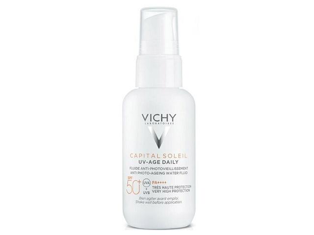 виши kапитал солей флюид uv-age daily д/лица против признаков фотостарения spf50+, 80мл