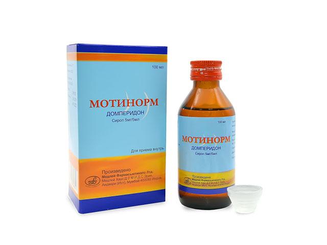 мотинорм сироп 1мг/мл.фл.100мл. 0092