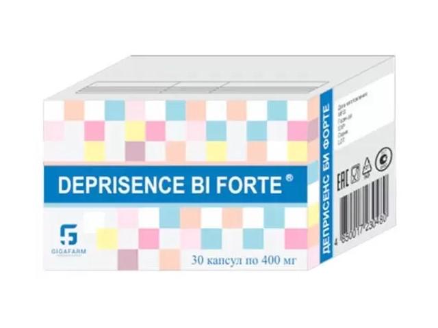 деприсенс би форте gigafarm 400мг.№30 капс.