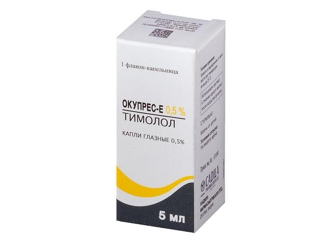 окупрес-е 0,5% 5мл. гл.капли
