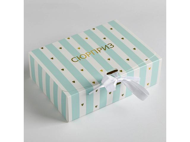 *коробка складная подарочная "сюрприз" ,16.5  х 12.5 х 5 см 3222416