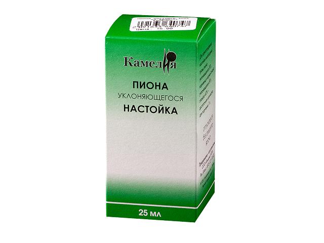 пиона настойка 25мл. и/у /камелия/