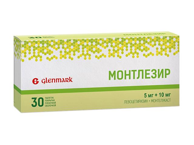 монтлезир 5мг.+10мг. n30 таб.
