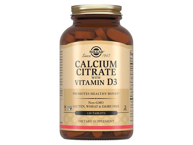 солгар цитрат кальция+вит.д3 1602мг  №120 таб.