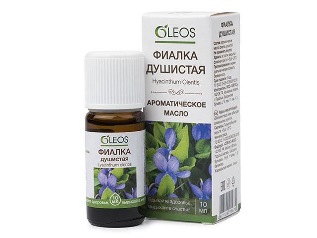 олеос масло аромат. фиалка душистая 10мл. [oleos] аспера