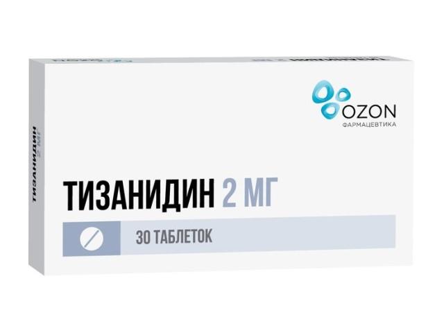 тизанидин 2мг. №30 таб. /озон/ 3578