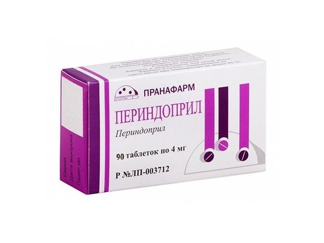 периндоприл 4мг. №90 таб. /пранафарм/
