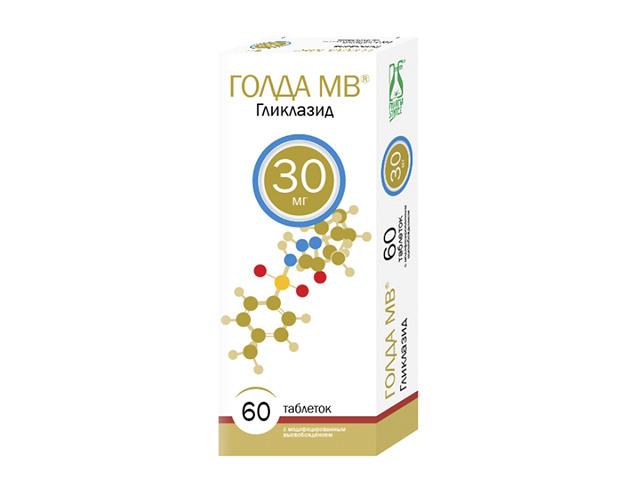 голда мв 30мг. таб. с мод. высв. №60 4974