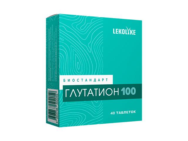 lekolike биостандарт глутатион 100 n40 табл по 600мг