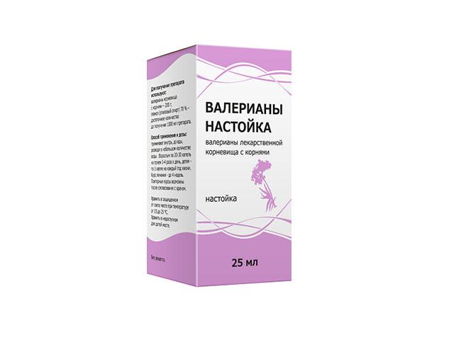 валерианы настойка 25мл. /тульская фф/ 3097