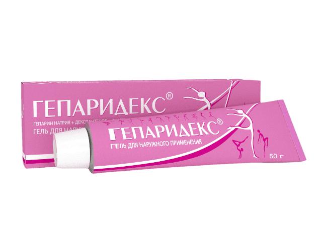 гепаридекс гель 50мл. д/нар.прим. /татхимфарм/ 2644