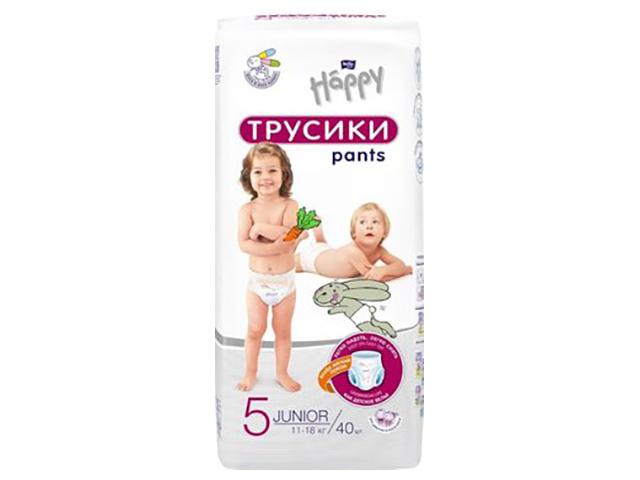 беби хэппи пэнтс подгузн.-трусики  11-18кг. №40 юниор [baby happy] бэби