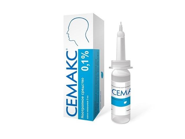 семакс 0,1% 3мл. капли