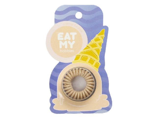*eat my bobbles резинки для волос. крем-брюле, 3шт. 311425