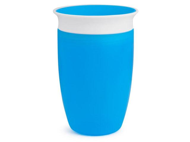 *munchkin miracle поильник-непроливайка  360 градусов 296 мл. , 12+ голубой, 12096/11028 bu