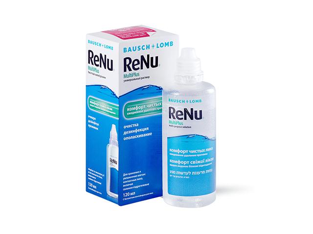 реню р-р д/линз multiplus 120мл.(с контейн. д/конт. линз) [renu]