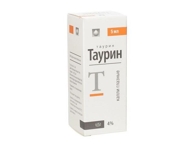 таурин 4% 5мл. гл.капли фл./кап./лекко/ 2395