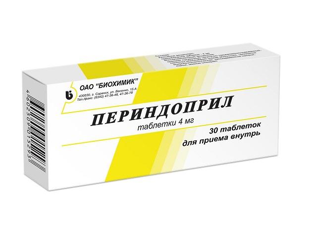 периндоприл 4мг. №30 таб. /биохимик/ 5293