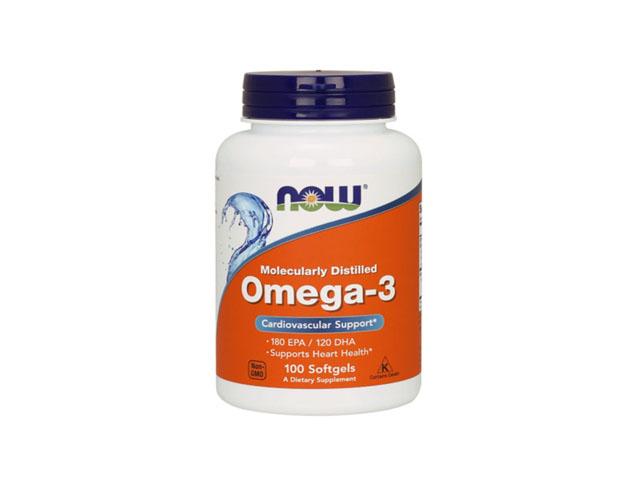 *now foods омега-3 1000мг. №100 капс.1650 (10754)