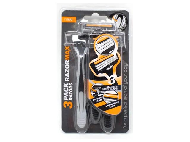 farres бритвенный станок с 3-мя лезвиями набор 3шт  тх2002 40 200