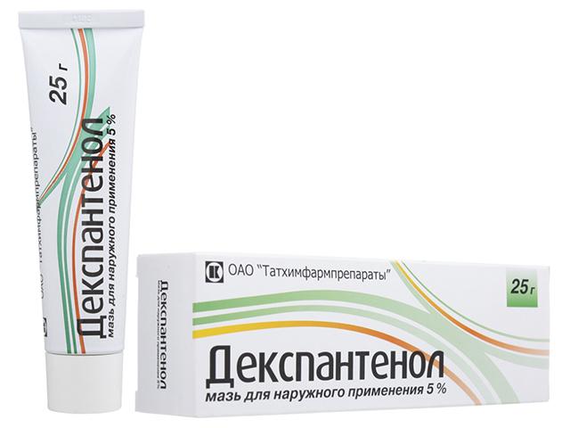 декспантенол 5% 25г. мазь /татхимфарм/