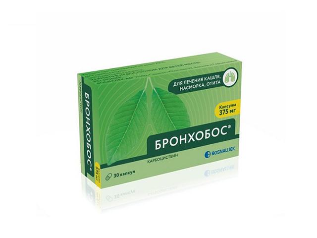 бронхобос 375мг. №30 капс. 4117