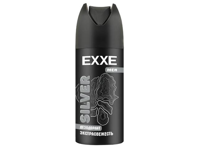 exxe men мужской дезодорант аэрозоль silver, 150 мл 3526