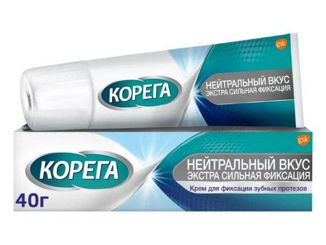 корега крем д/фикс. зуб.протезов 40г. нейтральный [corega]