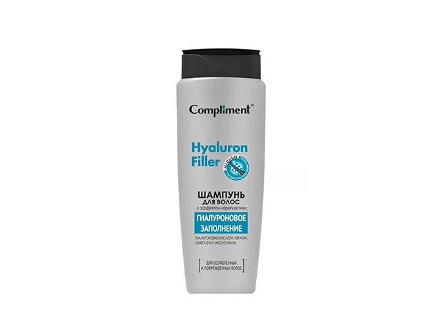 compliment hyaluron filler шампунь д волос с эфф керапластики 400мл 917124