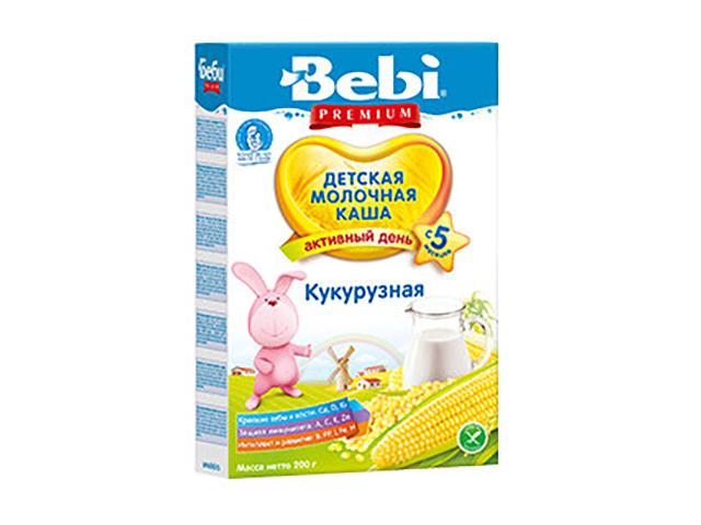 беби каша 200г. премиум кукуруза мол. 5+мес.