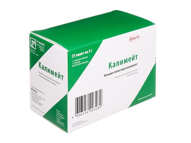 калимейт пор. пригот. сусп. д/вн. приема 5г. пакет №21