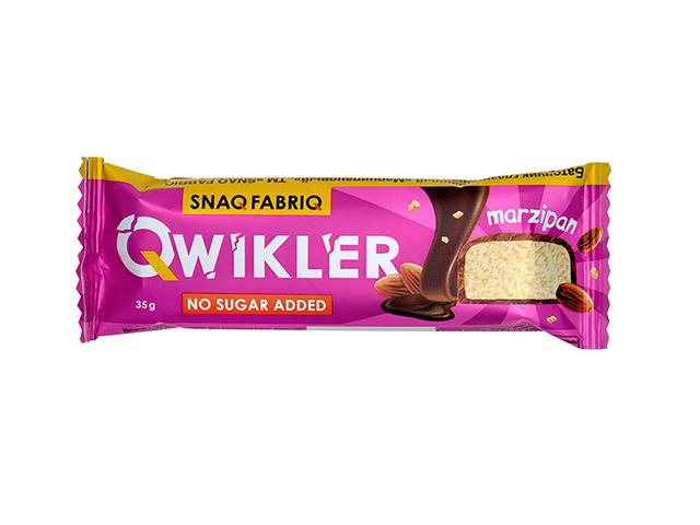 *snaq fabriq батончик глазированный "марципановый", 35 гр. сф91