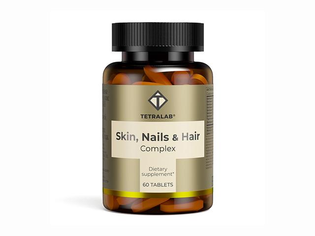 tetralab комплекс для кожи волос и ногтей n60 табл п/о по 1700мг