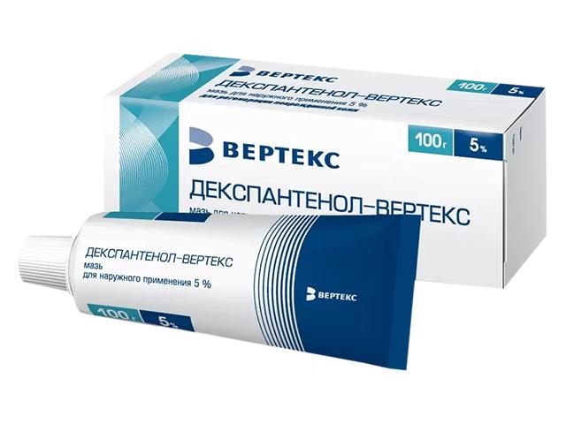 декспантенол 5% 100г. мазь /верте/ 9908