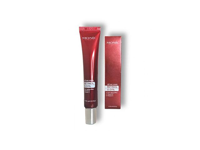 monic beauty retinol крем-роллер для области вокруг глаз антивозрастной с ретинолом 30мл