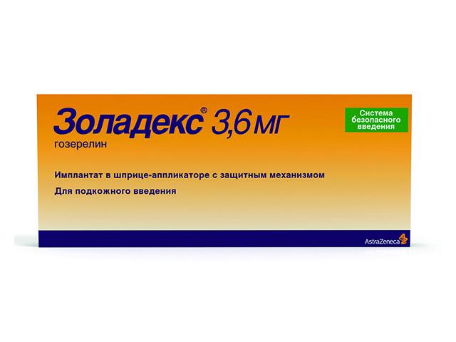 золадекс 3,6мг. №1 депо-капс пролонг в шприце