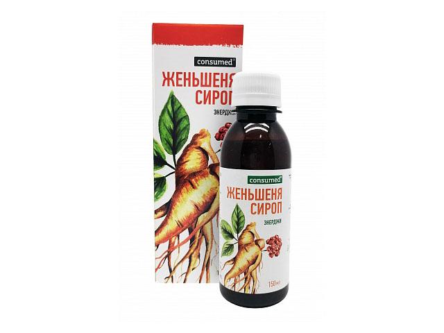 консумед женьшеня сироп энерджи, 150мл. (consumed)
