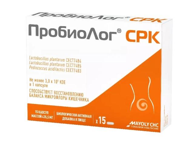 пробиолог срк 435,5мг. №15 капс.