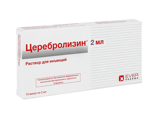 церебролизин 2мл. №10 р-р д/ин. амп./эвер фарма/ 1105