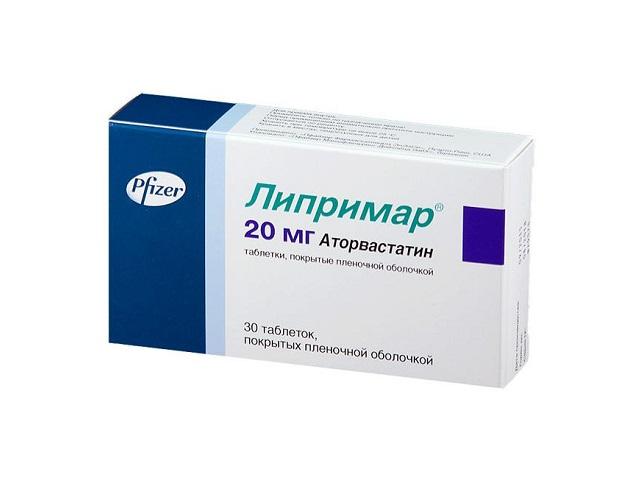 липримар 20мг. №30 таб. п/п/о 5329