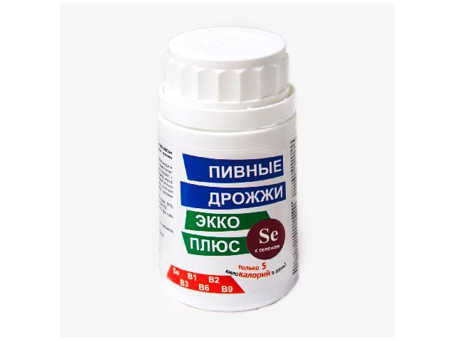 экко плюс пивные дрожжи с селеном 450мг. №100 таб.