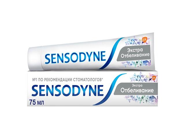 сенсодин зуб.паста экстра отбел. 75мл. [sensodyne]