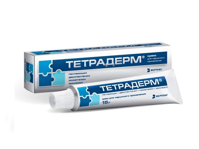 тетрадерм 15г. крем д/наруж. прим. 8833