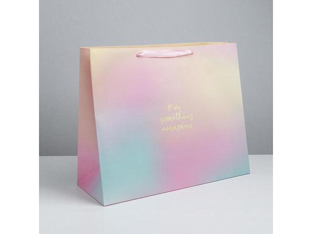 *пакет ламинированный "do something amazing",xl 49 х 40,5 х 19 см . 3860975
