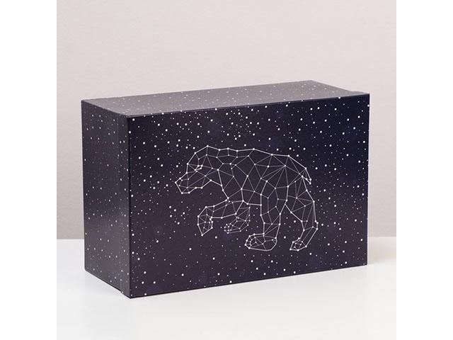 *коробка подарочная "космос" 30,5 х 20 х 13 см. 7785889