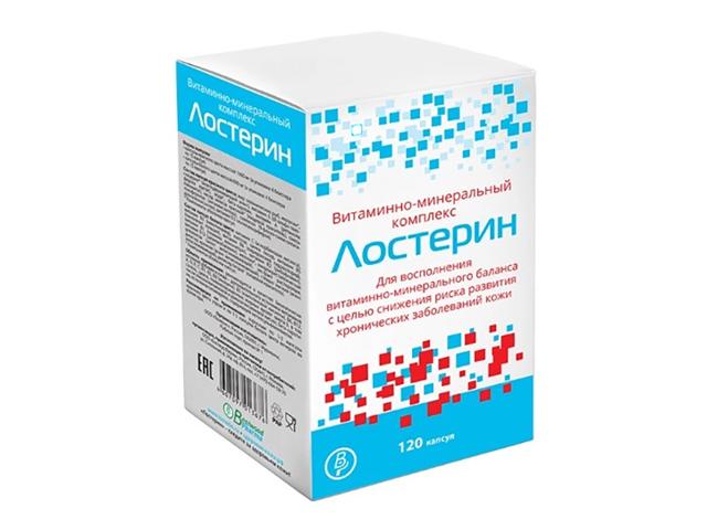 лостерин витаминно-минеральный комплекс №120 капс.