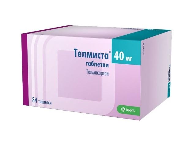 телмиста 40мг. №84 таб. 6391