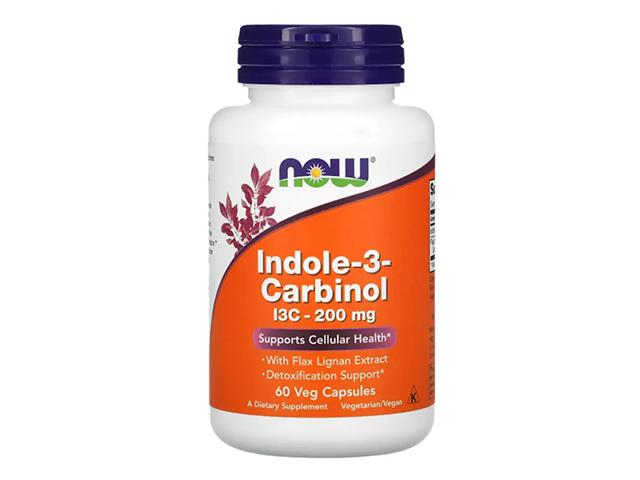 *now foods супер индол-3-карбинол, 580 мг. 60 кап. 3056 мм