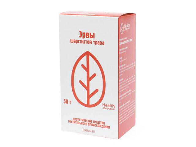 эрвы шерстистой трава 50г. (пол-палы) /здоровье/ 0419