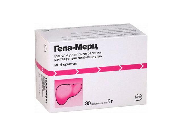 гепа-мерц 3г/5г. №30 гран. пак.